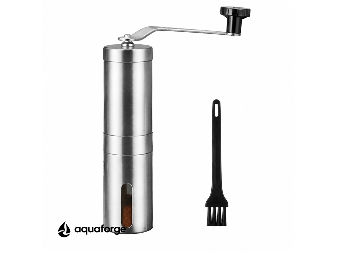 Moinho Manual De Café Aquaforge Com Aço Inoxidável Para Café