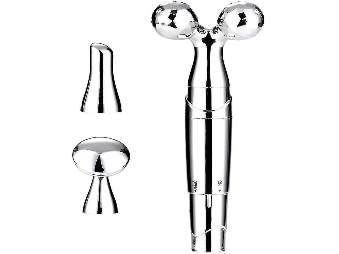 Conjunto de Masajeador Facial Elétrico 3 em 1 com Rodillo Olhos Niuniu GOKOCO