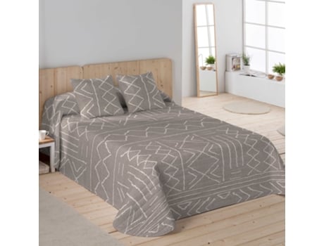 SANDAL Colcha Bouti Estampada Microfibra Peso 70 Gramas Cama 180 Nauek Linen