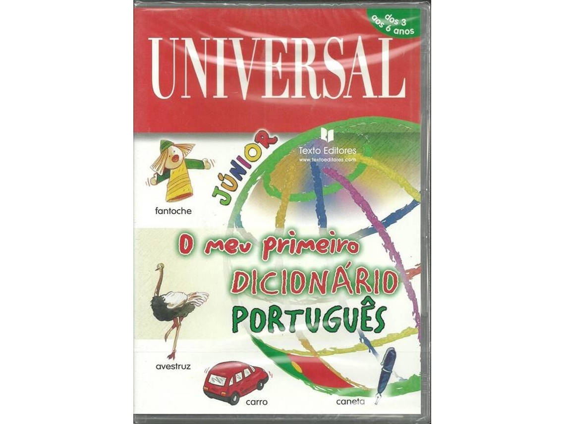 Livro O Meu Primeiro Dicionário - Português - Universal - Júnior CD-Rom (Português)