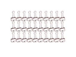 Conjunto de 30 Prendedores de Arame de 5 Cm, Ocos e Resistentes, Multifuncionais, Pequenos, para Anotações, Ingressos e Papéis BRILVIBERA