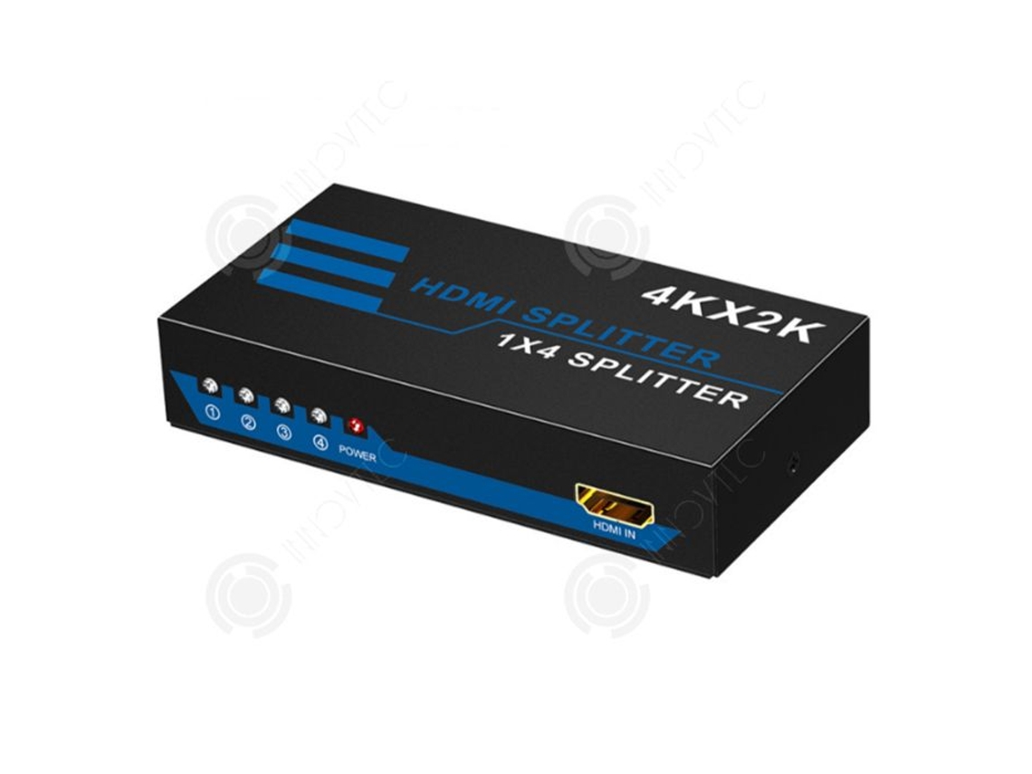 Inn Splitter Hdmi Uma Entrada Quatro Saídas Equipamento Vídeo Alta Definição 4k No Mesmo Ecrã Conexão Cabo Áudio Vídeo Conexão Innovtec