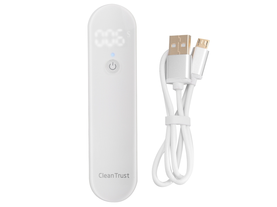 Esterilizador De Ferramentas De Manicure Com Uv Antibacteriano Duplo Dispositivo De Limpeza Por Desinfecção Usb (3mw)