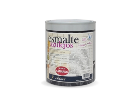 Tinta Azulejos à base de água Branco Acetinado 750 Ml