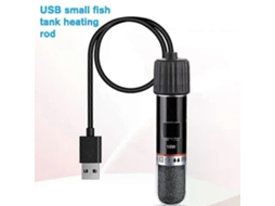 Mini Aquecedor Usb de 10w para Aquários Pequenos, com Temperatura Constante 26°c e Termostato Submersível. GOKOCO