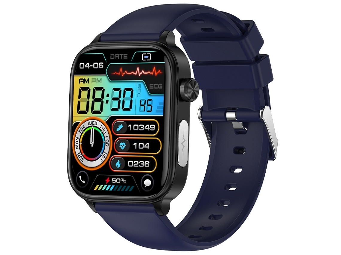 Smartwatch Et570 1,39 Polegadas Monitoramento De Saúde Chamadas Bluetooth (azul)