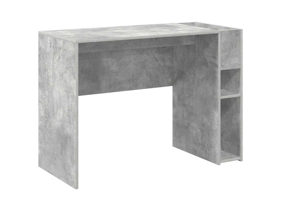 Conjunto 1 Mesa Moderna Vidaxl Cinzento Derivados De Madeira (109 X 50 X 78 Cm)