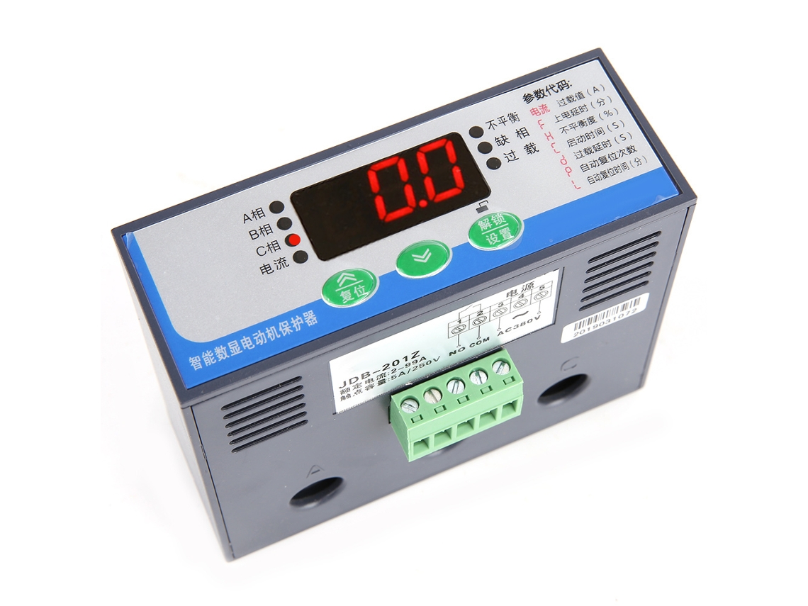 Protetor Digital De Motor Elétrico 380v 2-99a