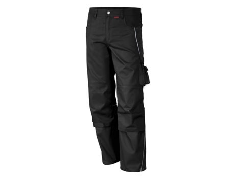 Calças de Trabalho QUALITEX WORKWEAR Pro Tecido Misturado (Preto - Tam: 54)
