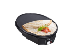 Laxiscreed Grelha Elétrica Portátil Para Panquecas, Chapati E Rolinhos Primavera Com Controle De Temperatura