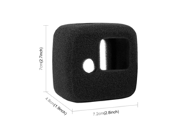 Marco Protector Para Gopro Hero 11 Black Mini, Capa Antichoque Com Espuma Redutora De Ruído, Acessório De Proteção