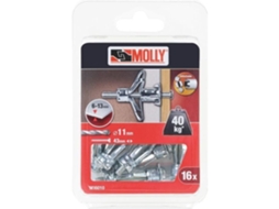 Conjunto De 16 Cavilhas 5x36 Mm Parafusos Molly