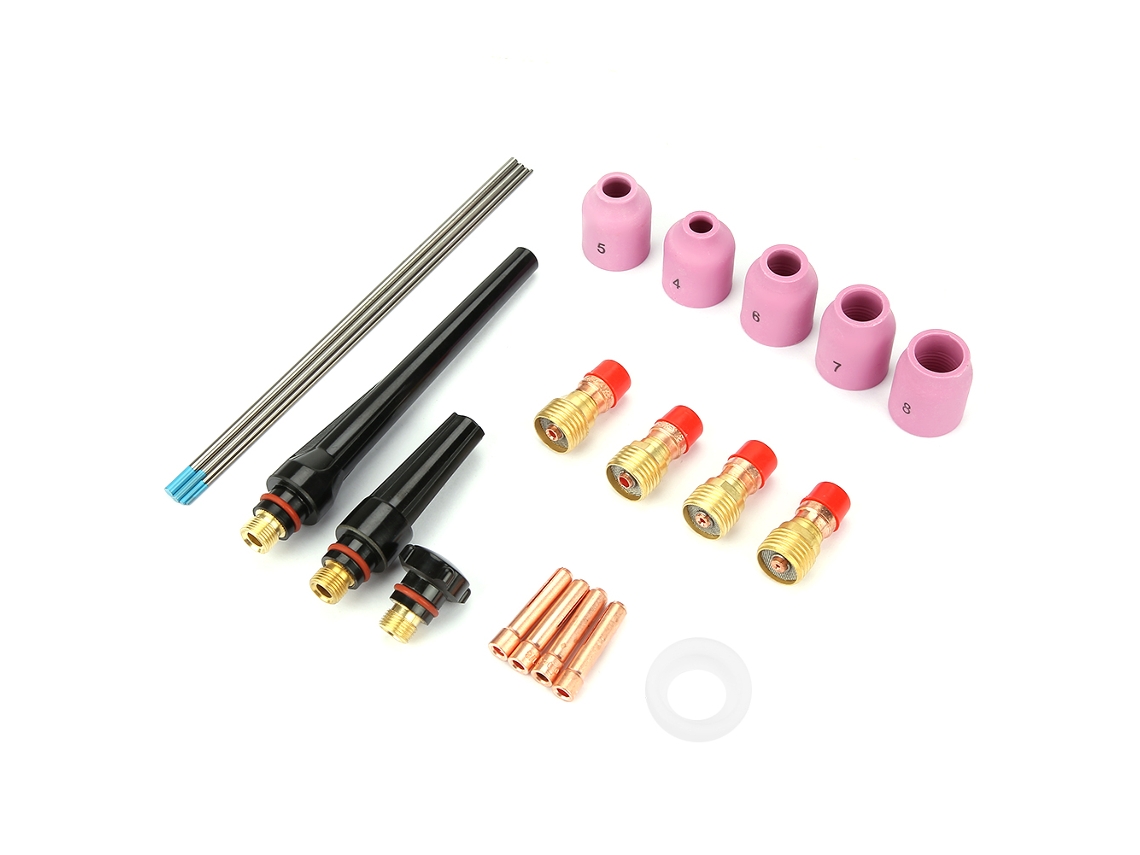 Kit De Consumíveis Para Soldadura Tig Wp 17, 18 E 26 Da Laxiscreed