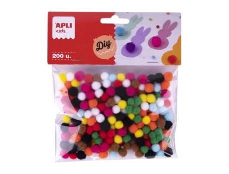 Livro Bolsa Pompones Mini Surtidos 200 Unidades De Desconocido (espanhol)