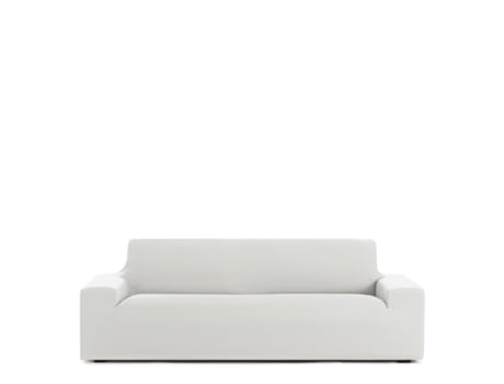 Capa para Sofá de 2 Lugares Bielástica EYSA (170 x 70 x 110 - Poliéster - Branco)