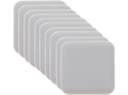 Conjunto De 10 Batentes Porta Arredondados Plástico Para Proteção Parede, Protetores De Batente Para Portas Que Protegem