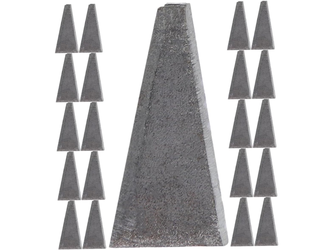 Cunhas Triangulares Mipcase Para Reforço Leve, Aço Carbono 30, Cabo De