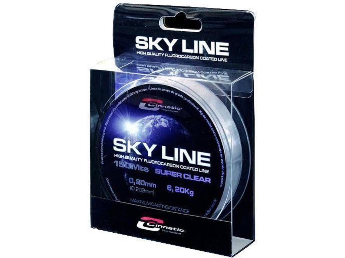 Linha de Pesca de monofilamento CINNETIC Sky Line (0.260 mm - 0,20 mm)