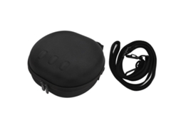 Bolsa de transporte para óculos VR Meta Quest 3 capacidade grande resistente a choques com alça de ombro preta S/MARCA