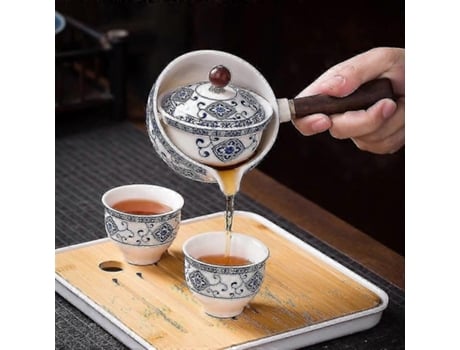 360 Teapot Ceramic Single Pot Chinese Household Filter Tea Maker Black Pottery Kung Fu Tea Set Creative Side Handle Pot Unabranded