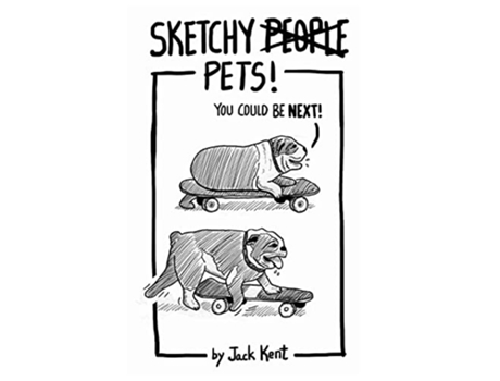 Livro Sketchy PETS de Jack Kent (Inglês)