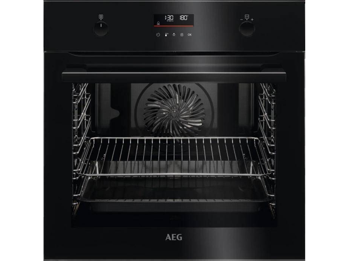 Forno AEG BPE535160B (Outlet Caixa Aberta - 71 L - 59.5 cm - Pirolítico - Preto)