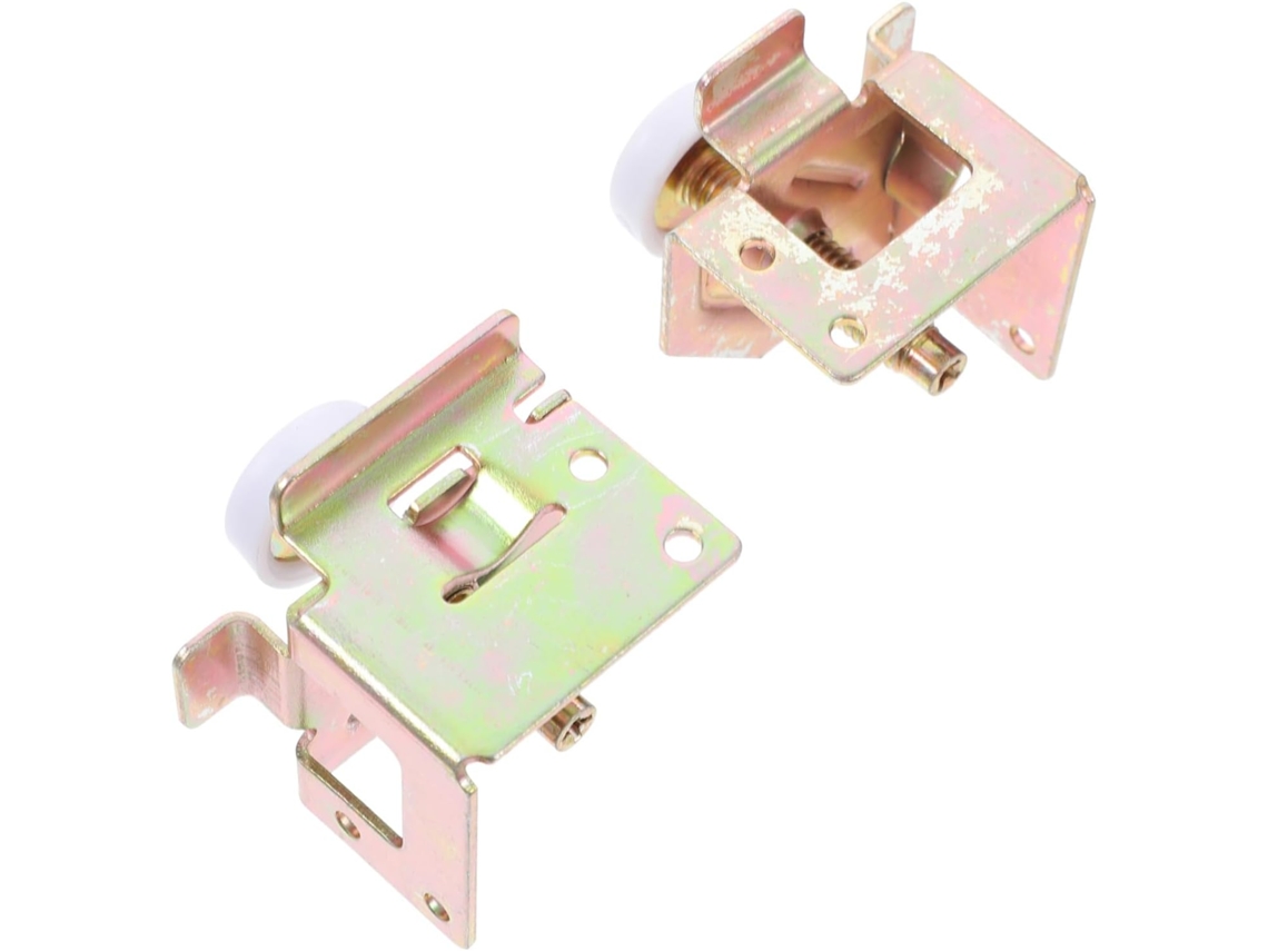 Nuobesty 2 Peças Pés Niveladores De Guarda Roupa Resistentes Com Parafuso Ajustável