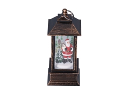 Laxiscreed Farol De Natal Com Globo De Neve Para Decoração Festiva E Eventos Em Casa