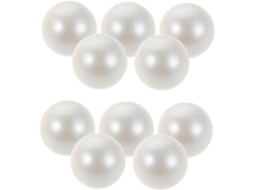 De 10 Tampas Redondas Para Perfume Em Abs E Pp, Compatíveis Com Frascos Spray De 17,2 Mm.