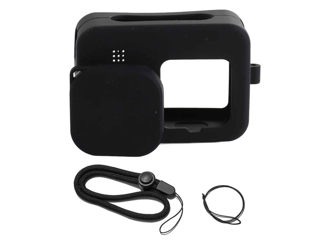 2026 funda para Gopro Hero 9 Black Impermeável, de Silicone, Protetora e com Suporte Ulanzi