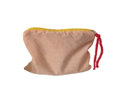 Bolsa de Maquiagem Oxford À Prova D'água, Grande Capacidade, para Viagem e Camping