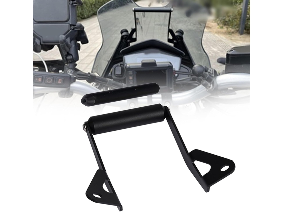 Adaptador De Guidão Para Suporte De Placa De Licença Com Gps