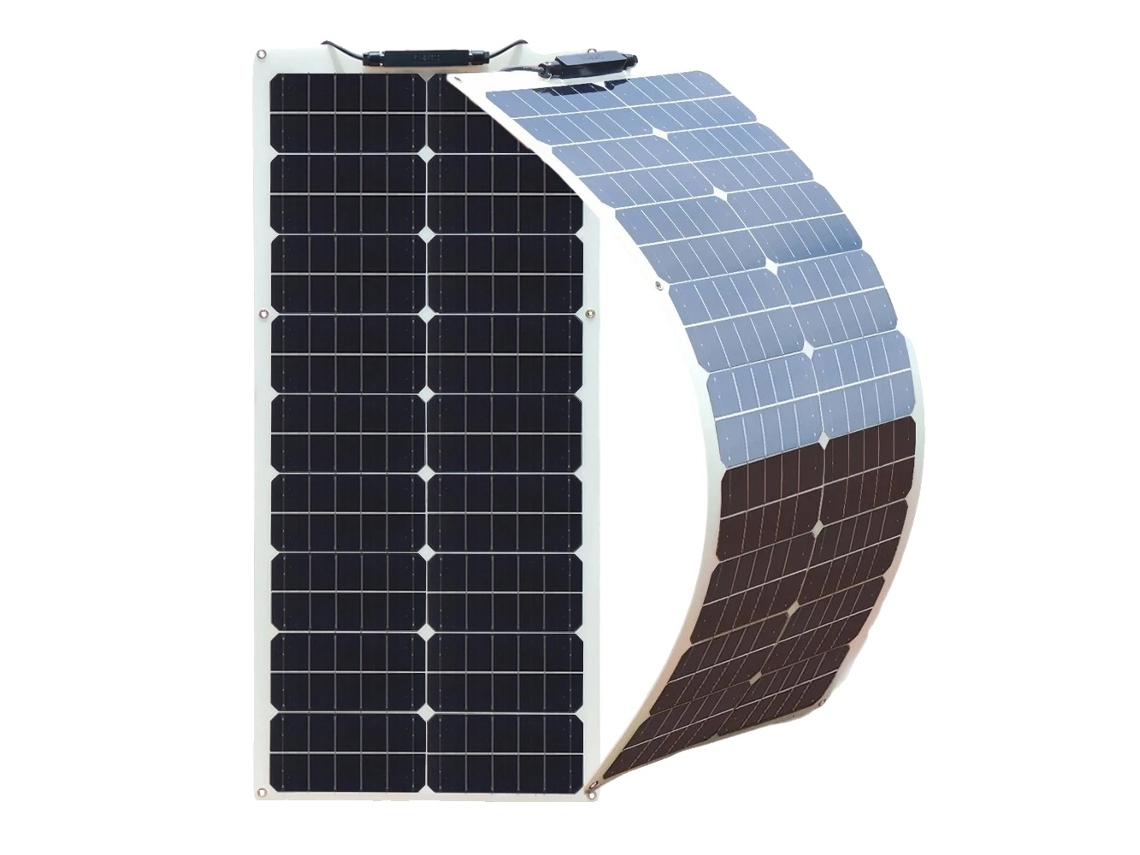 Painel Solar, Alta Eficiência 22%, Design Impermeável, Branco 80w