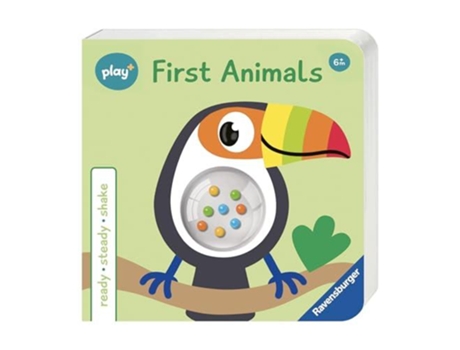 Livro Ravensburger Play Infant amp Toddler - Ready, Steady Shake First Animals de Dynamo Limited (Inglês - Capa Dura)