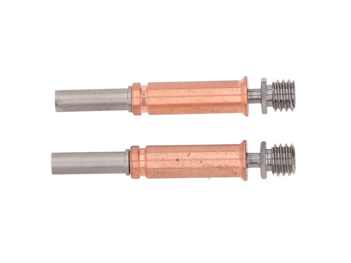 2 Peças Heatbreak Bimetálico De Titânio E Cobre Resistente Ao Calor Para Impressora 3d Kobra 3