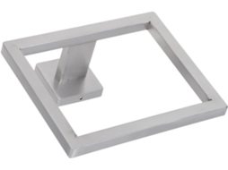 Porta Toalhas De Parede Healvian Em Aço Inoxidável, Com Design Quadrado De 16, 2cm 6, 4, Ideal Para Uso Diário