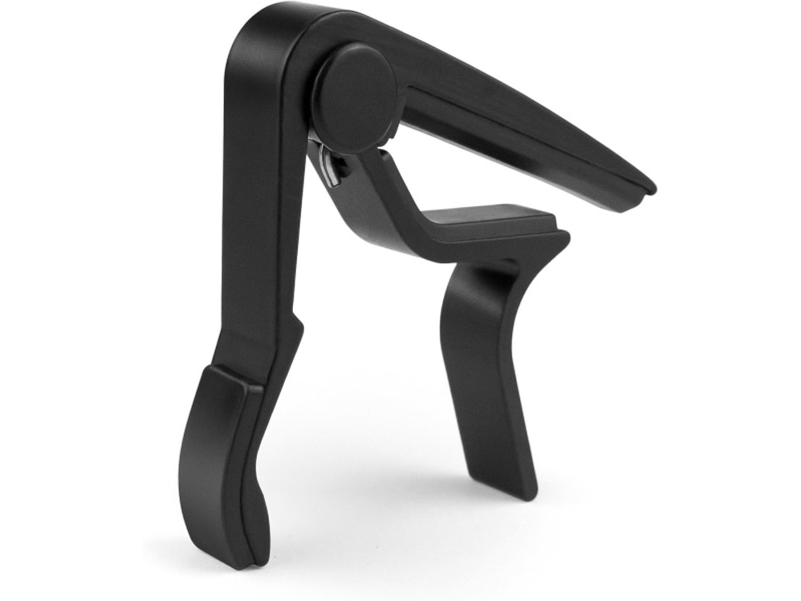 Lurelia Capotraste Quick-lock Alumínio Para Guitarra, Baixo, Ukulele E Banjo, Preto