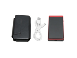 Aetheria celular Sênior Flip 3 Polegadas Tela Dupla Dual Sim 5900mah Desbloqueado Vermelho