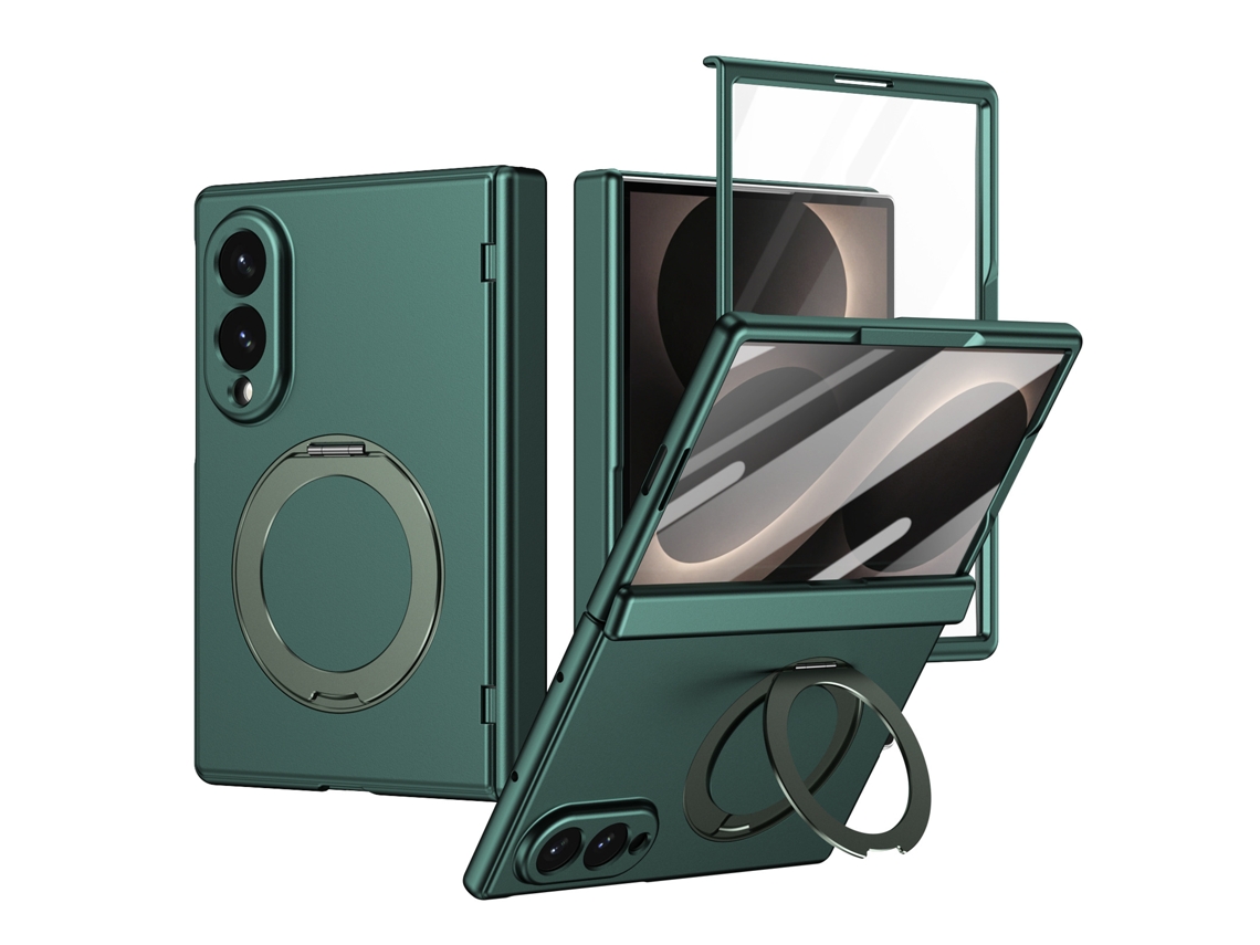 Capa Para Samsung Galaxy Z Fold8 À Prova De Choque Com Suporte Gertiz (verde)