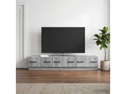 Vidaxl Gabinete para Tv com Gaveta Sonoma Cinzento 147 X 34,5 X 27 Cm