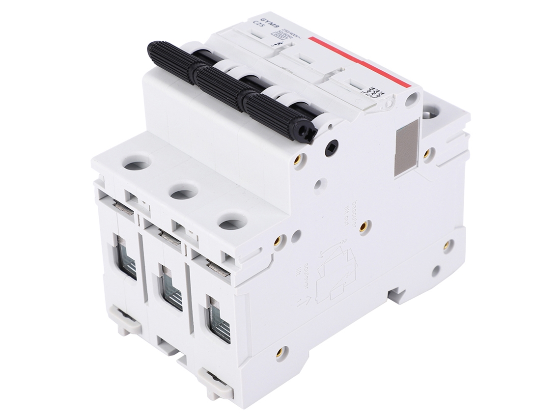 Laxiscreed Disjuntor Miniatura 3p Para 400vac, Proteção De 25a