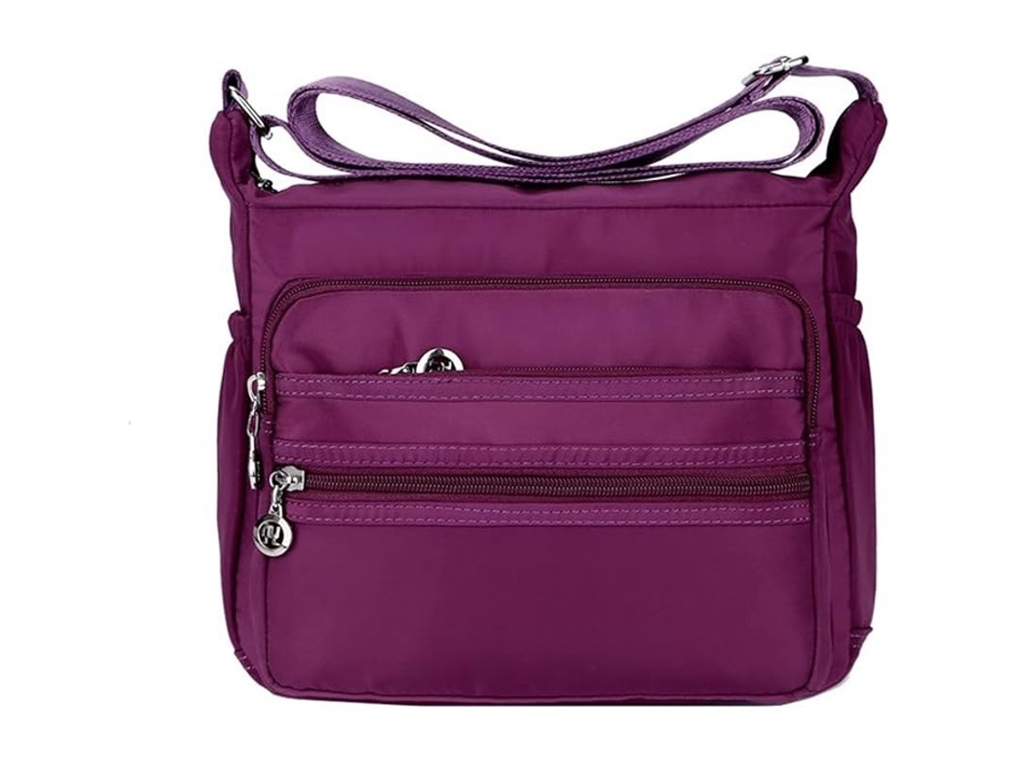 Bolsa transversal em formato de galinha, estilo animal, leve, marrom claro S/BRAND
