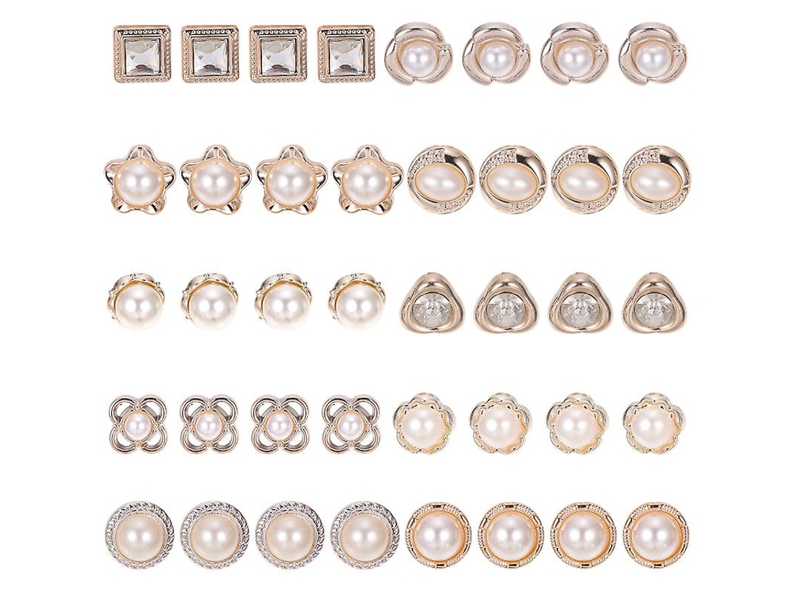 40Pcs Botões de Liga ALLINLESS