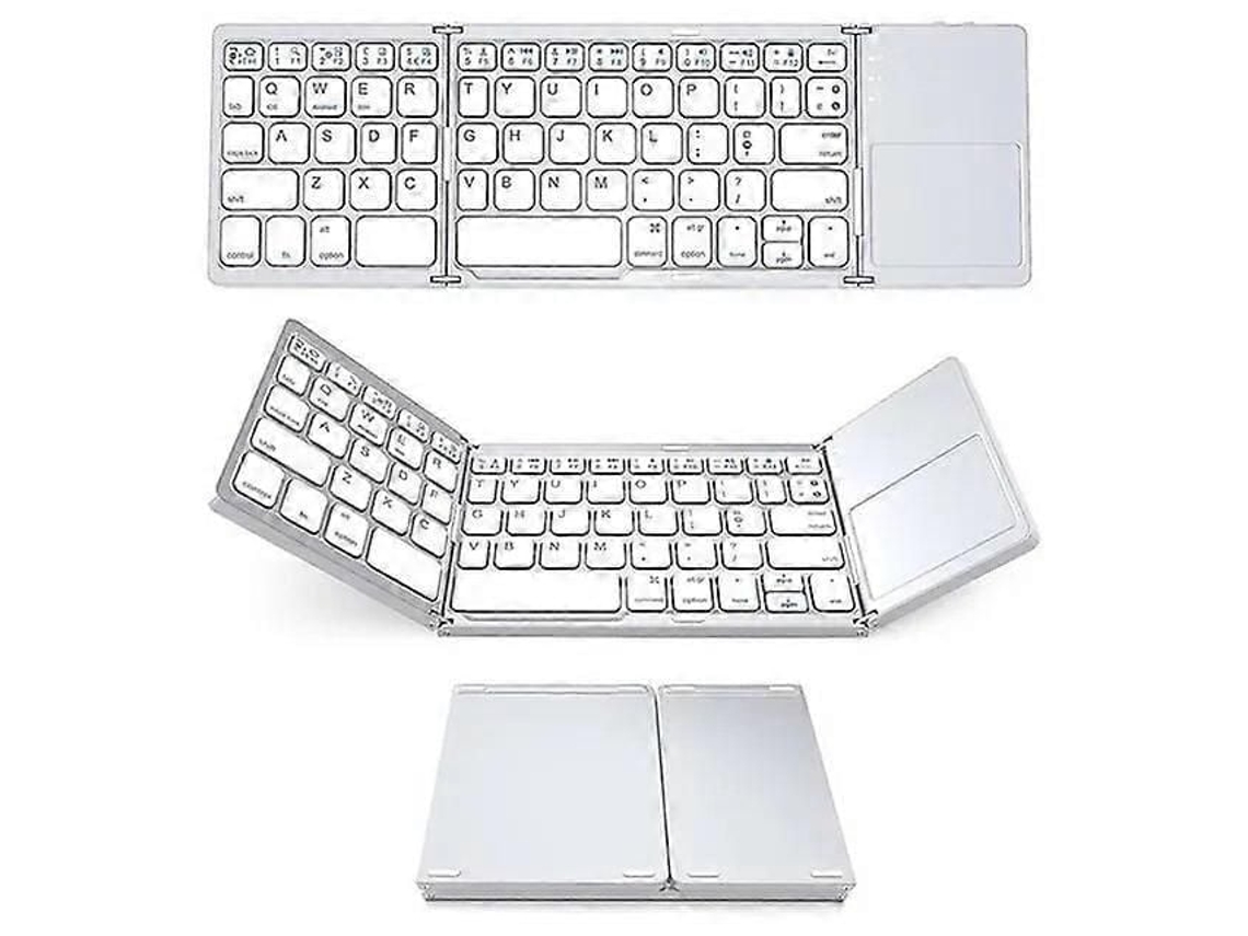Teclado Bluetooth Ultrafino com Touchpad 3 TAISHENGDA