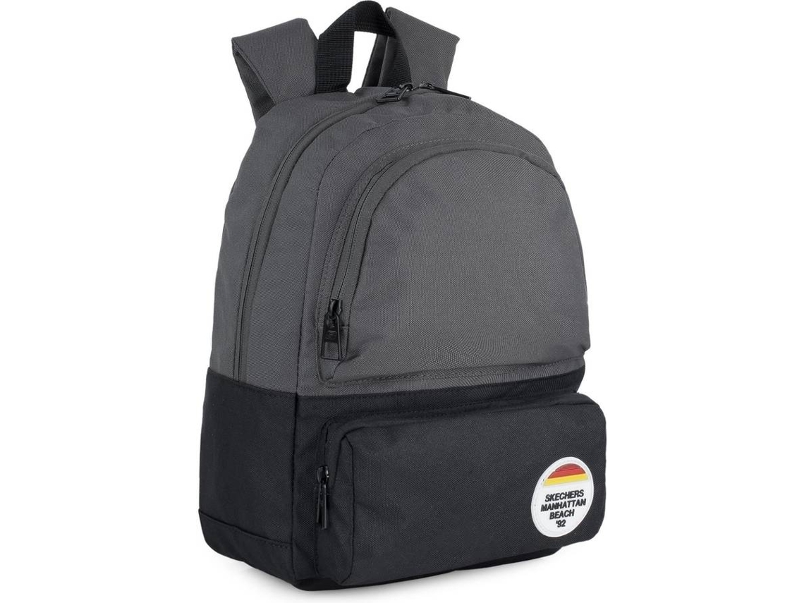 Mochilas SKECHERS Unissex Com Bolso Interior (33 x 25 x 12 cm - Preto)