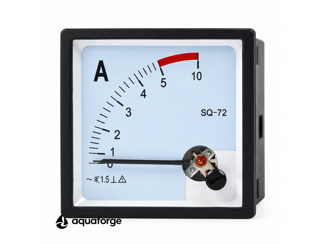 Medidor De Corrente E Tensão Aquaforge Sq-72, 5a