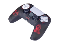 Capa Para Ps5 Capa De Silicone Antiderrapante (vermelha) Spqment