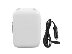 Refrigerador de carro 5L/12V, portátil, compacto, PVC, para bebidas e alimentos.