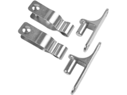 Dobradiças De Aço Inoxidável 304 Para Portões Cerca Tubular 35mm, Ferragens Robustas Para Portões De Fazenda, Dobradiças