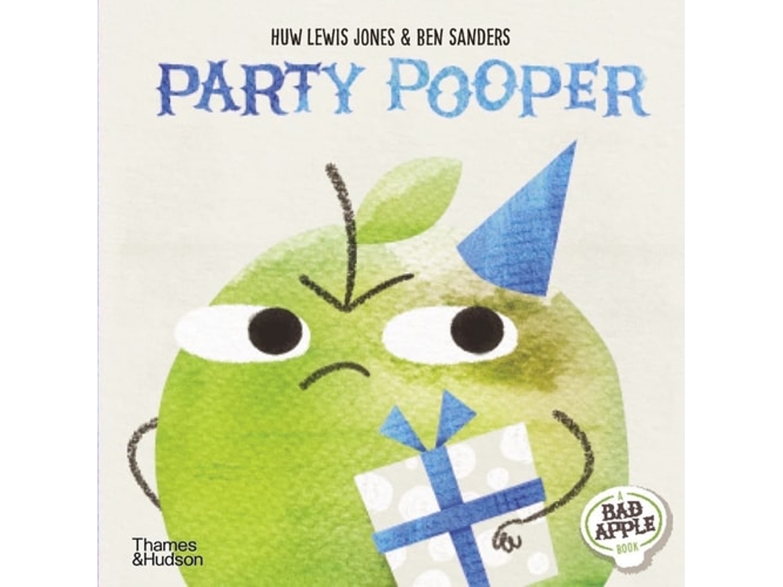 Livro Party Pooper de Huw Lewis Jones (Inglês - Capa Dura)